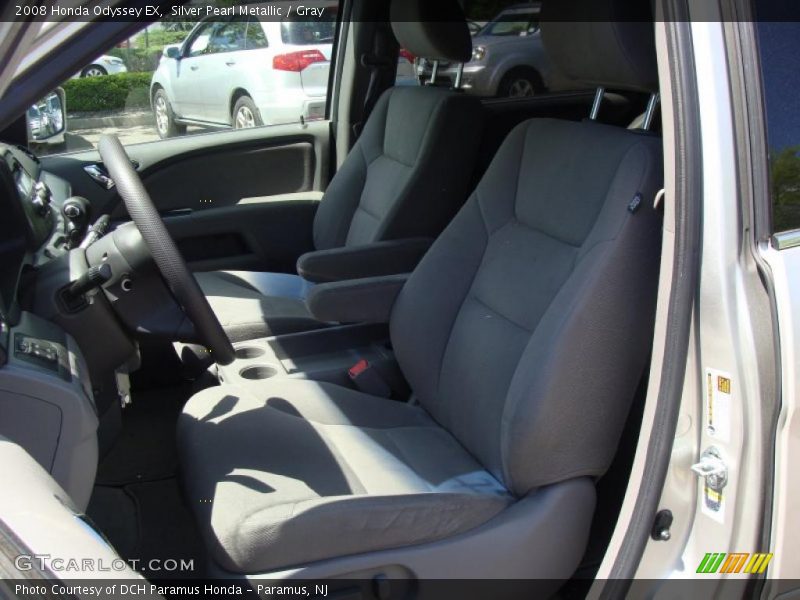 Silver Pearl Metallic / Gray 2008 Honda Odyssey EX