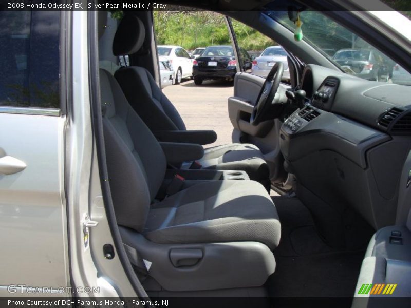Silver Pearl Metallic / Gray 2008 Honda Odyssey EX
