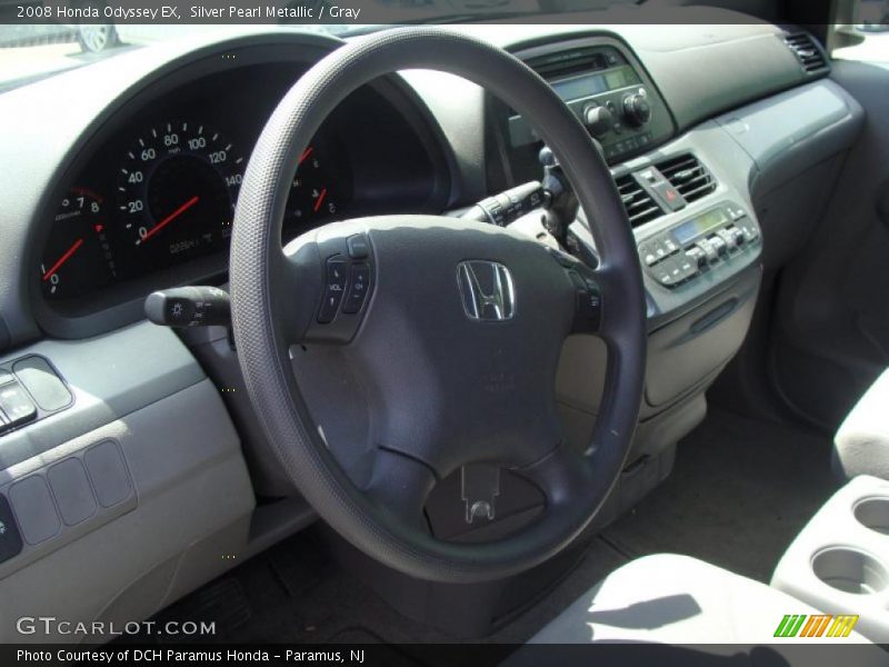 Silver Pearl Metallic / Gray 2008 Honda Odyssey EX