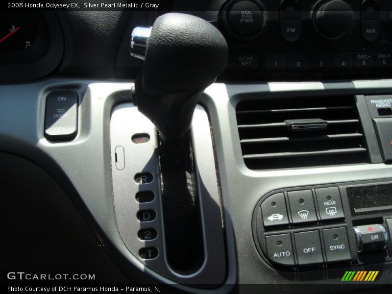 Silver Pearl Metallic / Gray 2008 Honda Odyssey EX