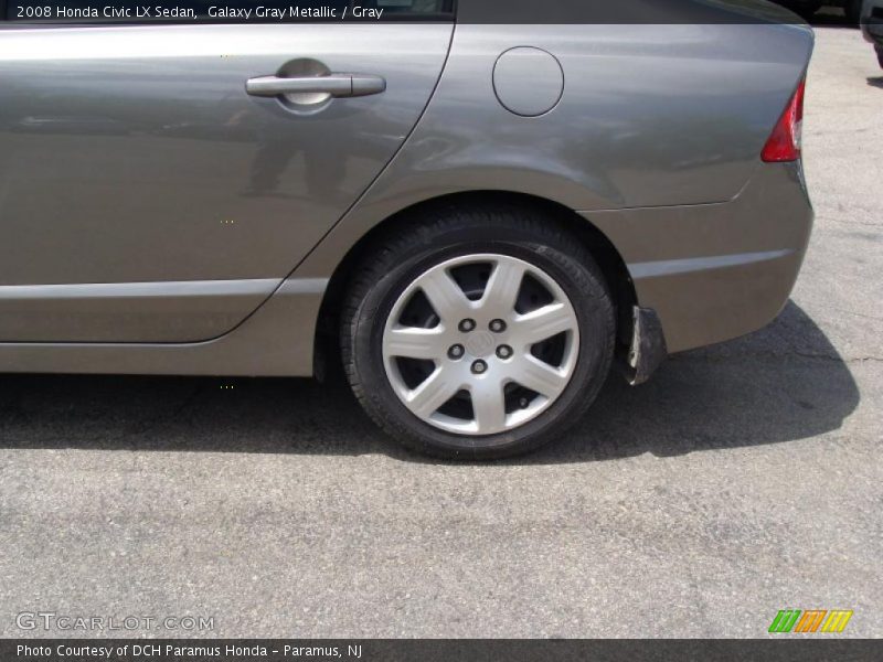 Galaxy Gray Metallic / Gray 2008 Honda Civic LX Sedan