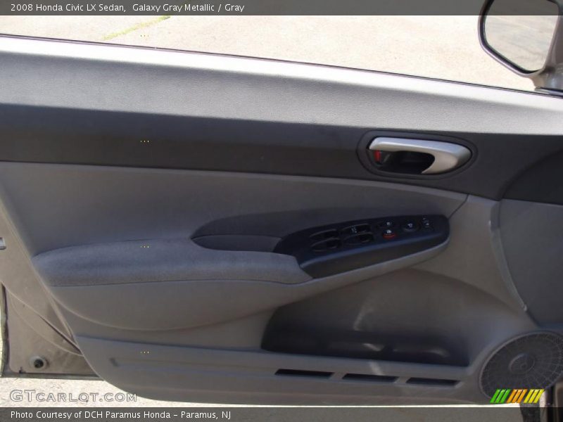 Galaxy Gray Metallic / Gray 2008 Honda Civic LX Sedan
