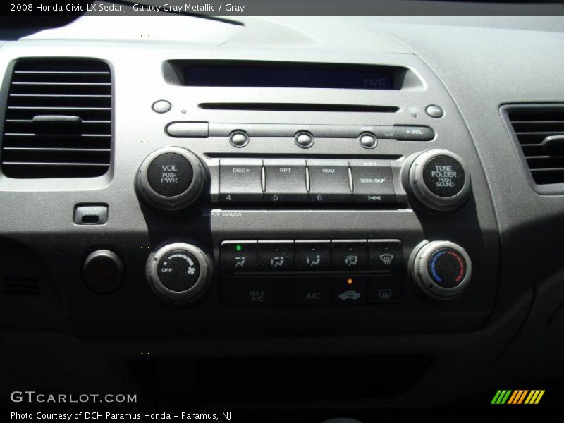 Galaxy Gray Metallic / Gray 2008 Honda Civic LX Sedan