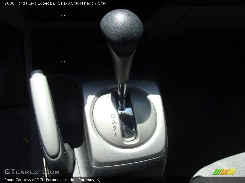 Galaxy Gray Metallic / Gray 2008 Honda Civic LX Sedan
