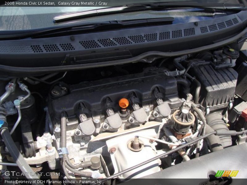 Galaxy Gray Metallic / Gray 2008 Honda Civic LX Sedan