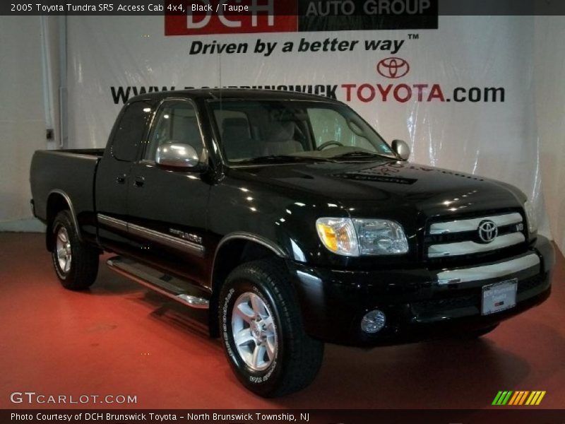 Black / Taupe 2005 Toyota Tundra SR5 Access Cab 4x4