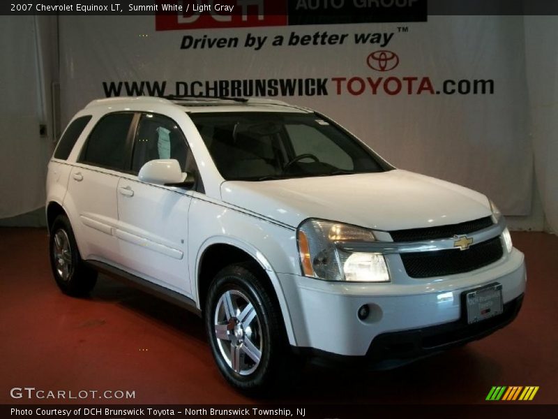 Summit White / Light Gray 2007 Chevrolet Equinox LT