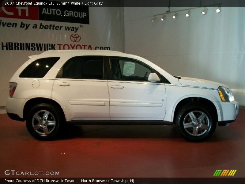 Summit White / Light Gray 2007 Chevrolet Equinox LT