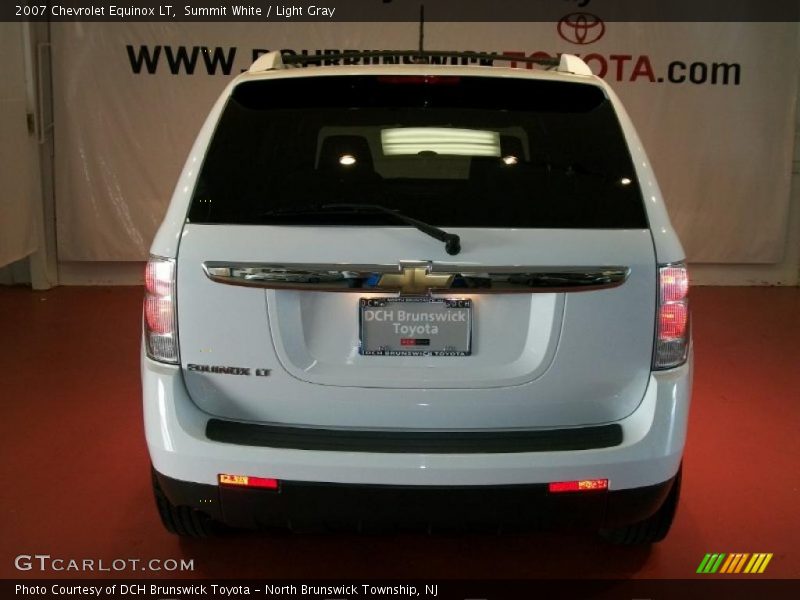Summit White / Light Gray 2007 Chevrolet Equinox LT