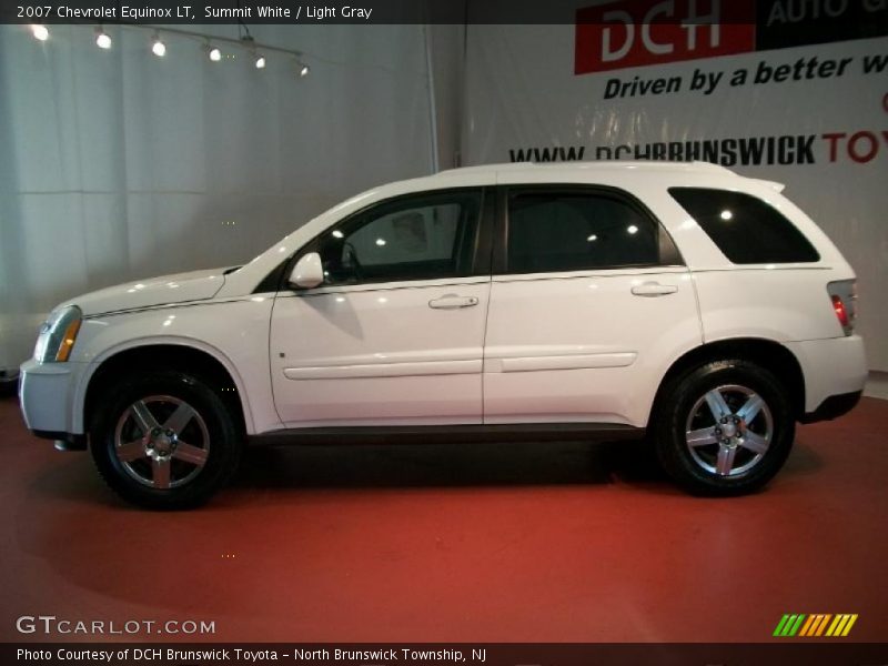Summit White / Light Gray 2007 Chevrolet Equinox LT