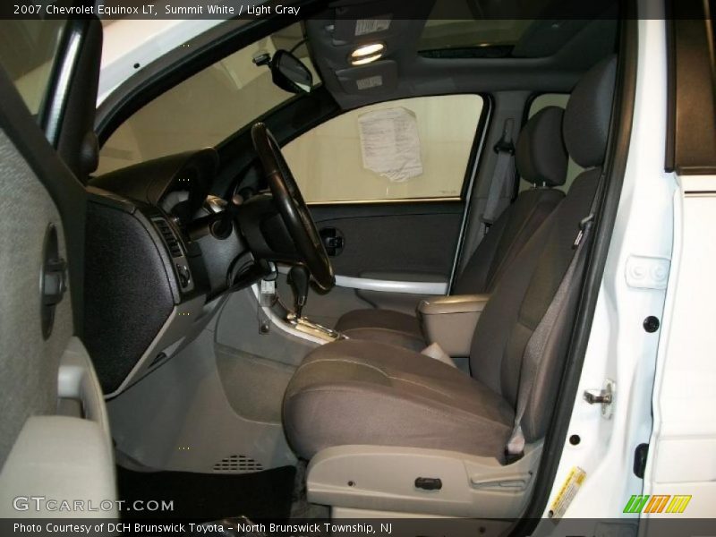 Summit White / Light Gray 2007 Chevrolet Equinox LT