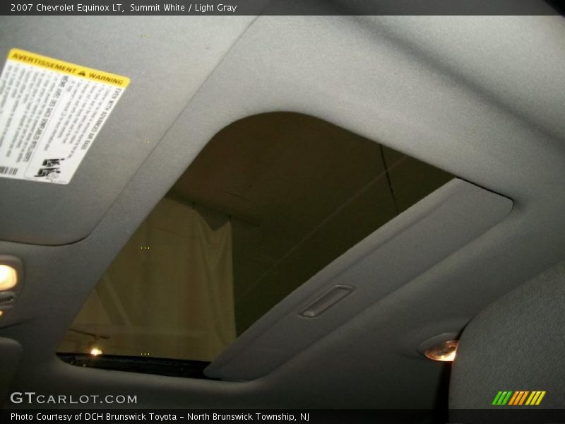 Summit White / Light Gray 2007 Chevrolet Equinox LT
