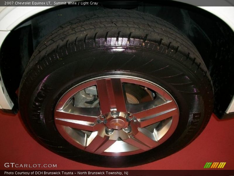 Summit White / Light Gray 2007 Chevrolet Equinox LT