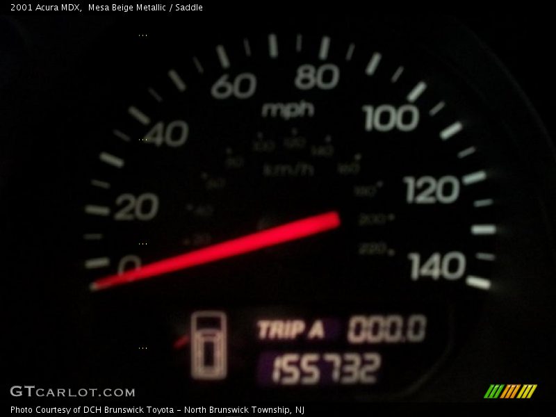 Mesa Beige Metallic / Saddle 2001 Acura MDX