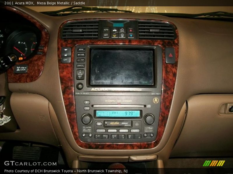 Mesa Beige Metallic / Saddle 2001 Acura MDX