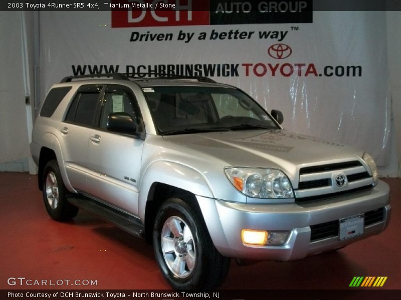 Titanium Metallic / Stone 2003 Toyota 4Runner SR5 4x4