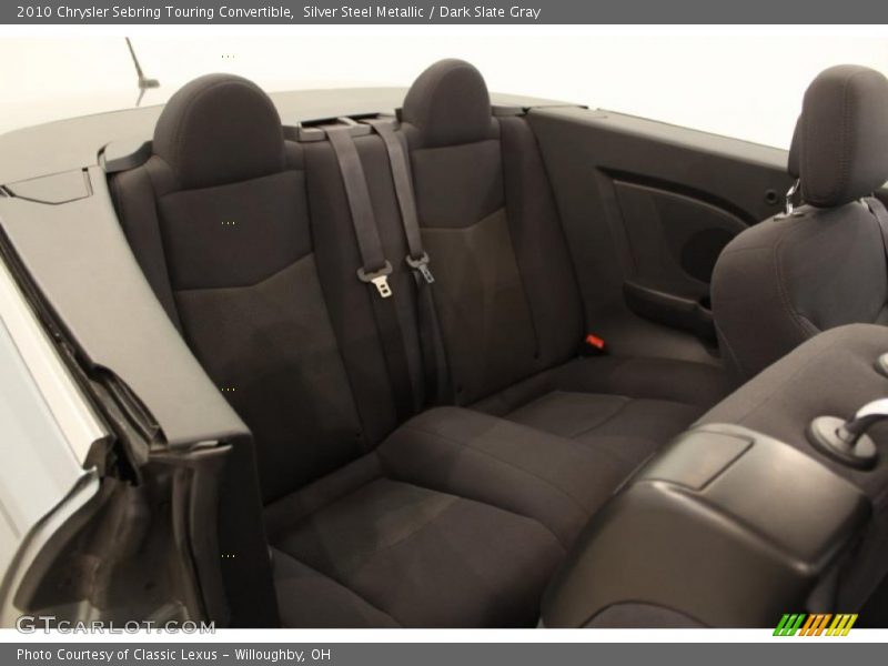 Silver Steel Metallic / Dark Slate Gray 2010 Chrysler Sebring Touring Convertible