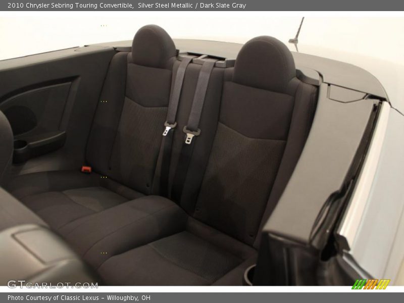 Silver Steel Metallic / Dark Slate Gray 2010 Chrysler Sebring Touring Convertible