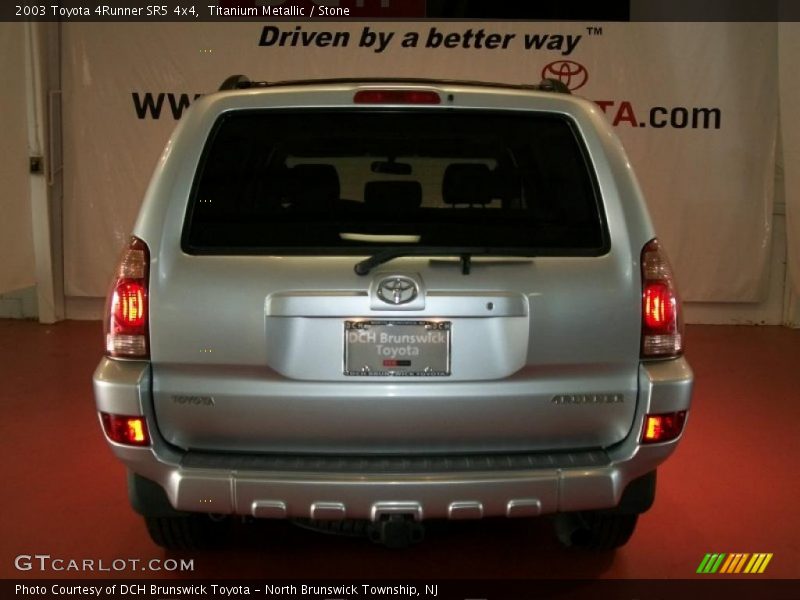 Titanium Metallic / Stone 2003 Toyota 4Runner SR5 4x4