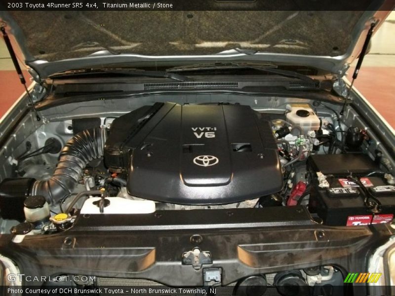 Titanium Metallic / Stone 2003 Toyota 4Runner SR5 4x4