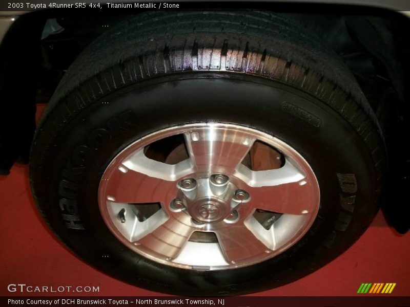 Titanium Metallic / Stone 2003 Toyota 4Runner SR5 4x4