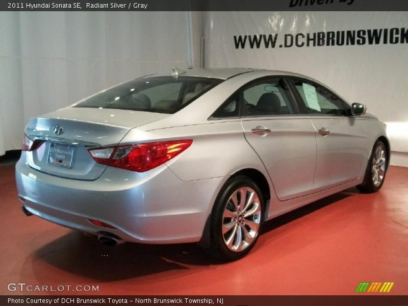 Radiant Silver / Gray 2011 Hyundai Sonata SE