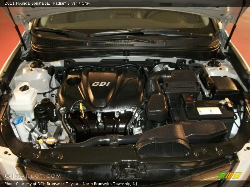 Radiant Silver / Gray 2011 Hyundai Sonata SE