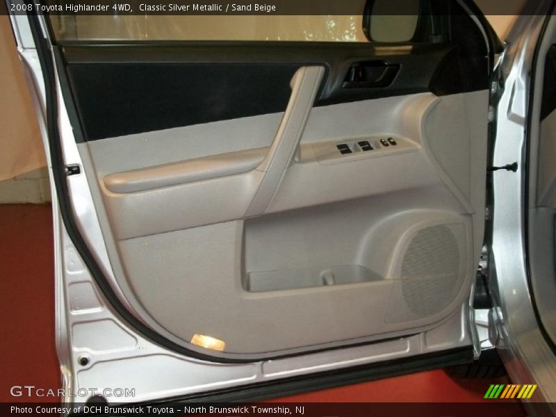 Classic Silver Metallic / Sand Beige 2008 Toyota Highlander 4WD