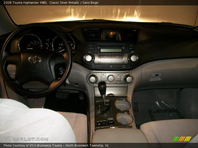 Classic Silver Metallic / Sand Beige 2008 Toyota Highlander 4WD