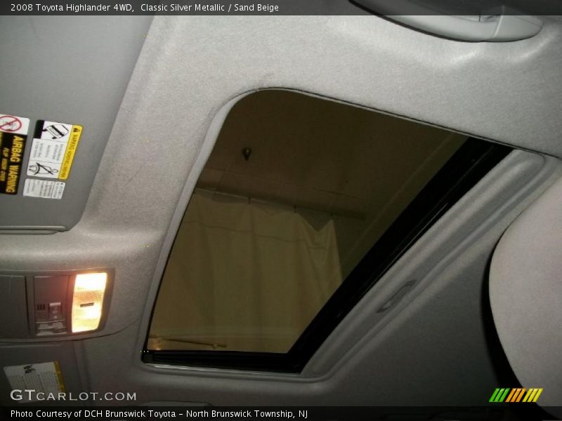 Classic Silver Metallic / Sand Beige 2008 Toyota Highlander 4WD