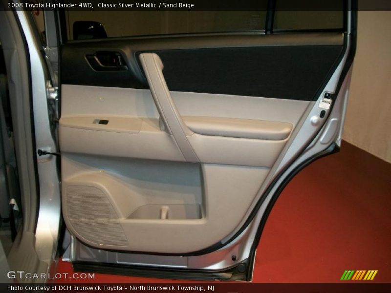 Classic Silver Metallic / Sand Beige 2008 Toyota Highlander 4WD