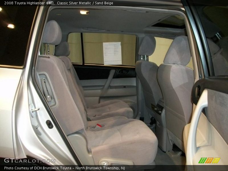 Classic Silver Metallic / Sand Beige 2008 Toyota Highlander 4WD