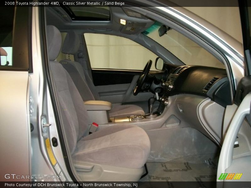 Classic Silver Metallic / Sand Beige 2008 Toyota Highlander 4WD