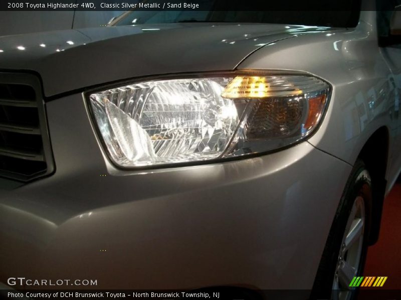 Classic Silver Metallic / Sand Beige 2008 Toyota Highlander 4WD