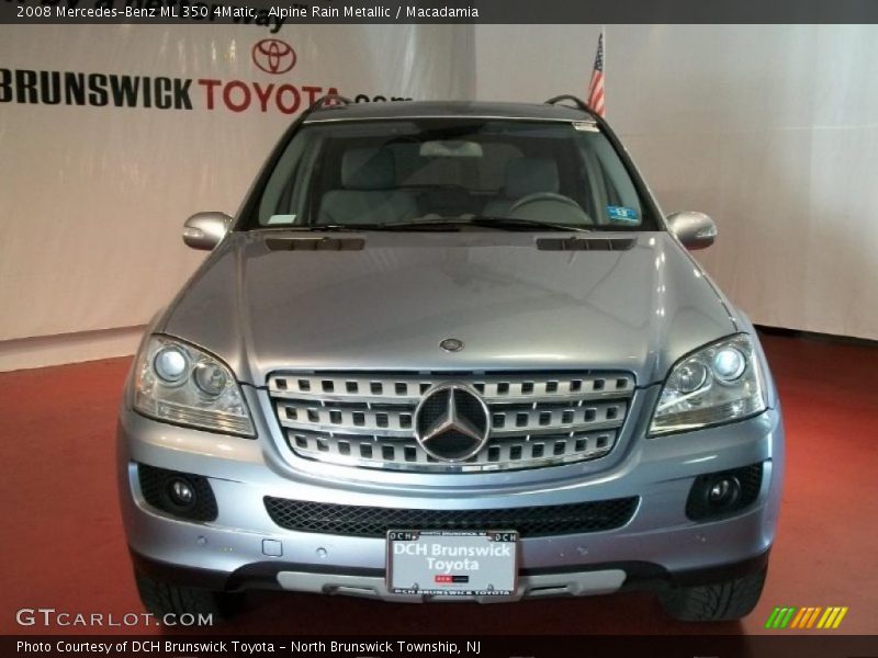 Alpine Rain Metallic / Macadamia 2008 Mercedes-Benz ML 350 4Matic