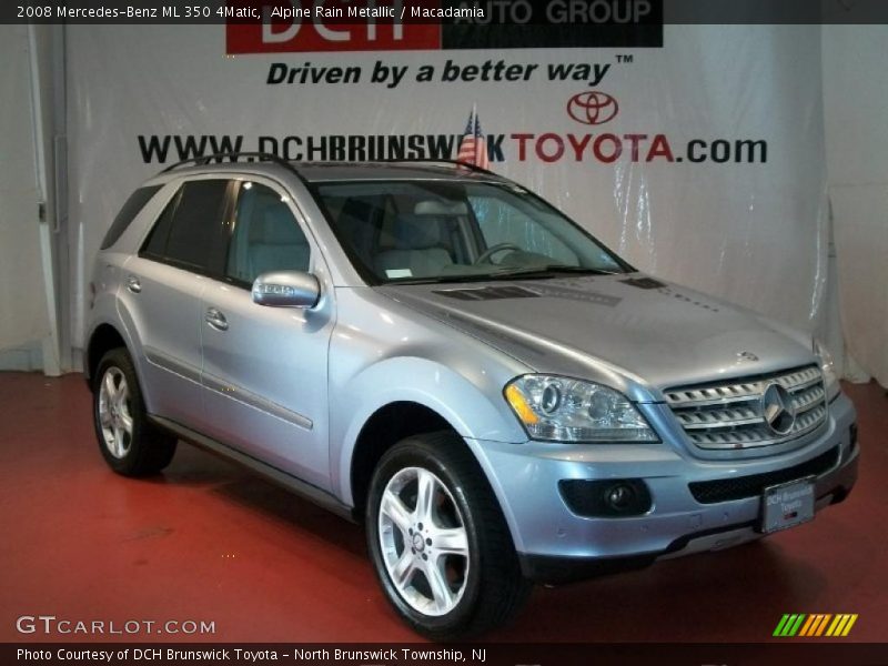 Alpine Rain Metallic / Macadamia 2008 Mercedes-Benz ML 350 4Matic