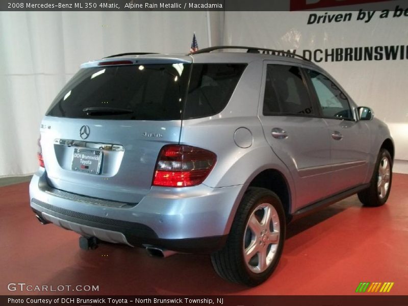 Alpine Rain Metallic / Macadamia 2008 Mercedes-Benz ML 350 4Matic