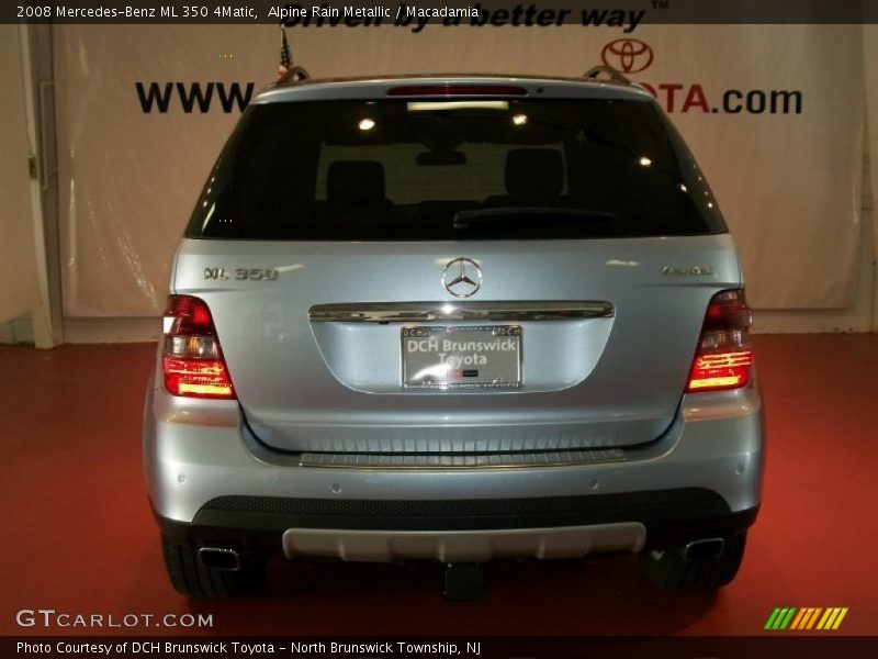 Alpine Rain Metallic / Macadamia 2008 Mercedes-Benz ML 350 4Matic