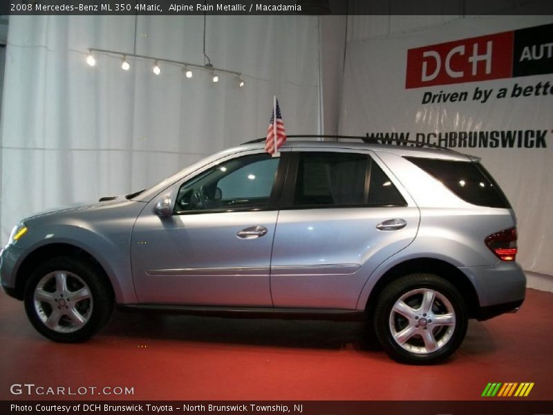 Alpine Rain Metallic / Macadamia 2008 Mercedes-Benz ML 350 4Matic