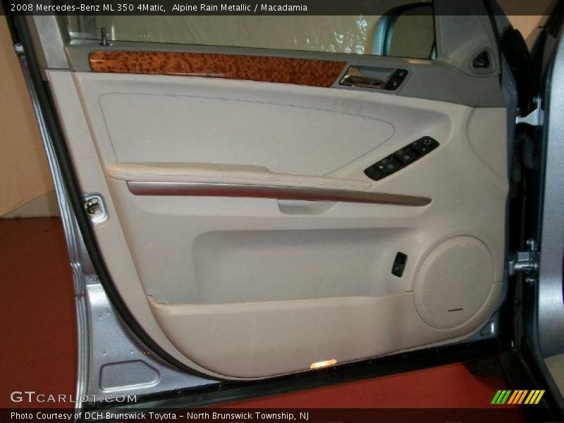 Alpine Rain Metallic / Macadamia 2008 Mercedes-Benz ML 350 4Matic