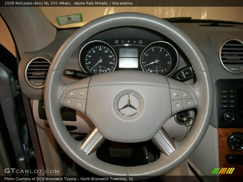 Alpine Rain Metallic / Macadamia 2008 Mercedes-Benz ML 350 4Matic