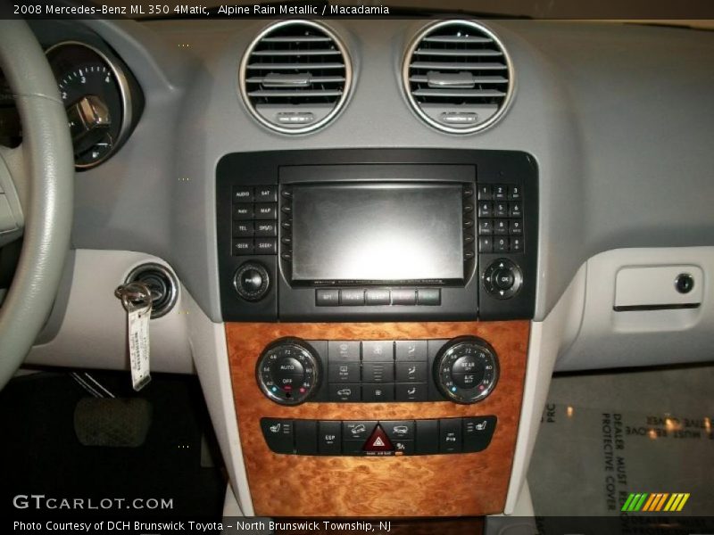 Alpine Rain Metallic / Macadamia 2008 Mercedes-Benz ML 350 4Matic