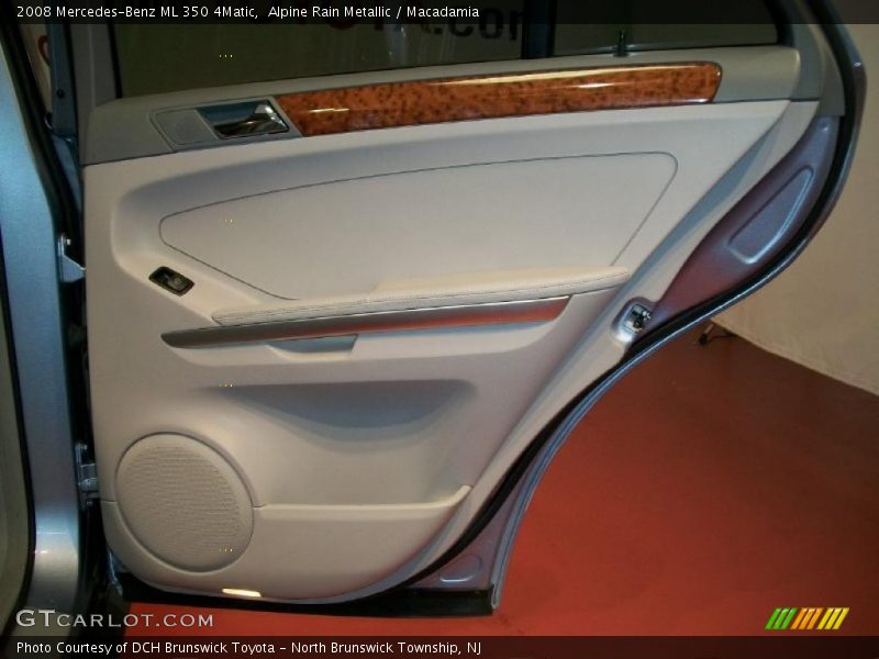 Alpine Rain Metallic / Macadamia 2008 Mercedes-Benz ML 350 4Matic