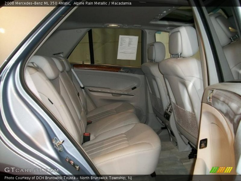 Alpine Rain Metallic / Macadamia 2008 Mercedes-Benz ML 350 4Matic