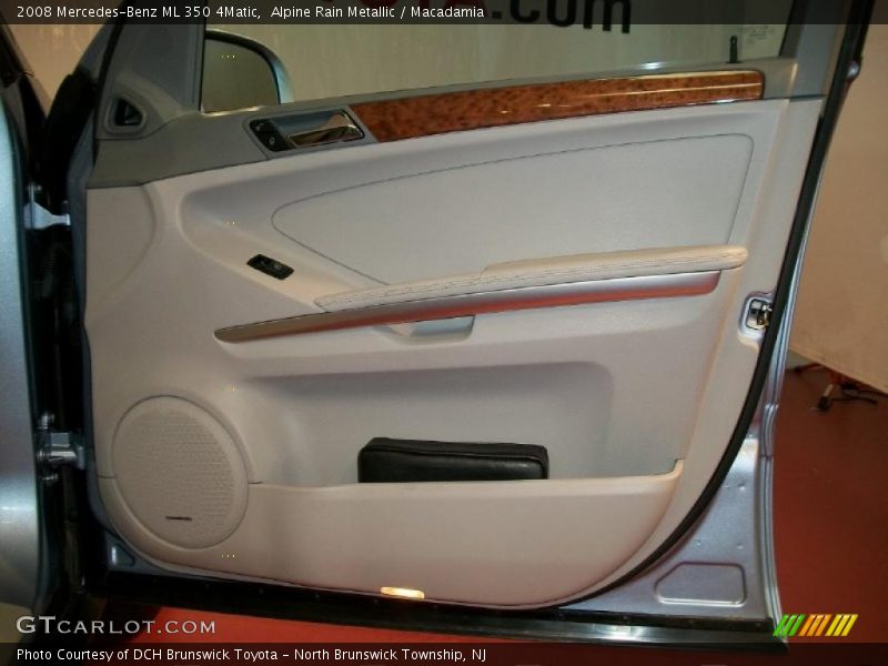 Alpine Rain Metallic / Macadamia 2008 Mercedes-Benz ML 350 4Matic