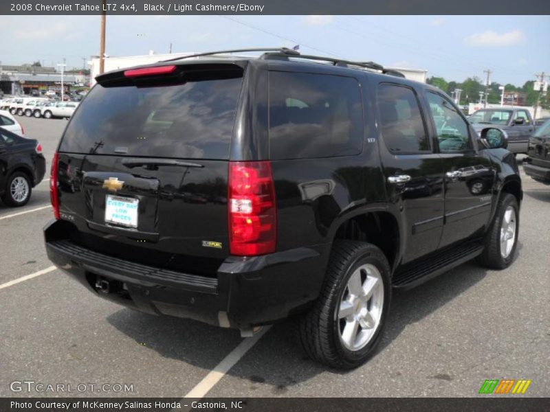 Black / Light Cashmere/Ebony 2008 Chevrolet Tahoe LTZ 4x4