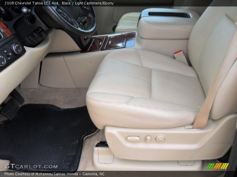 Black / Light Cashmere/Ebony 2008 Chevrolet Tahoe LTZ 4x4