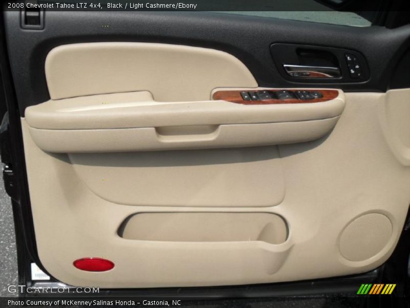 Black / Light Cashmere/Ebony 2008 Chevrolet Tahoe LTZ 4x4