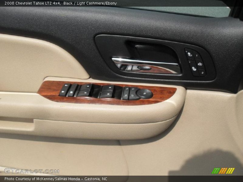 Black / Light Cashmere/Ebony 2008 Chevrolet Tahoe LTZ 4x4