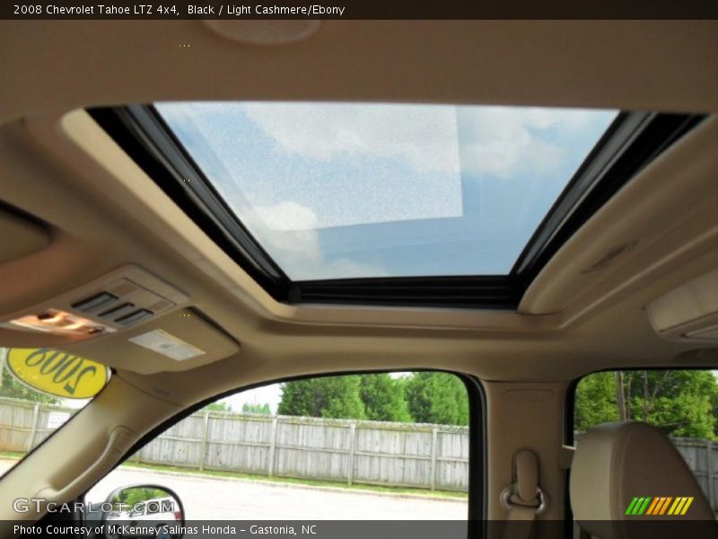 Black / Light Cashmere/Ebony 2008 Chevrolet Tahoe LTZ 4x4